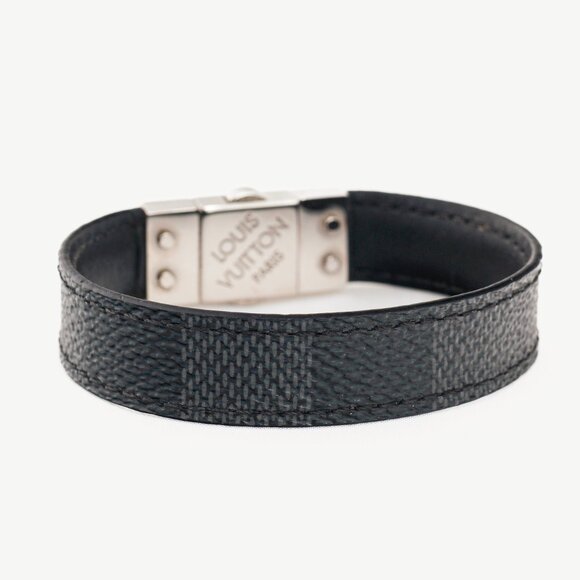 Louis Vuitton Check It Reversible Damier Graphite Bracelet - Picture 2 of 5
